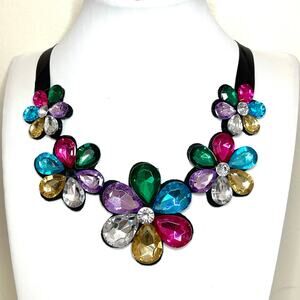 NEW Necklace Fruit Salad Rhinestone Choker 16" 18" 20" Fashion Jewelry A21